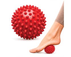 ComfiCare massagebal 9 cm rood