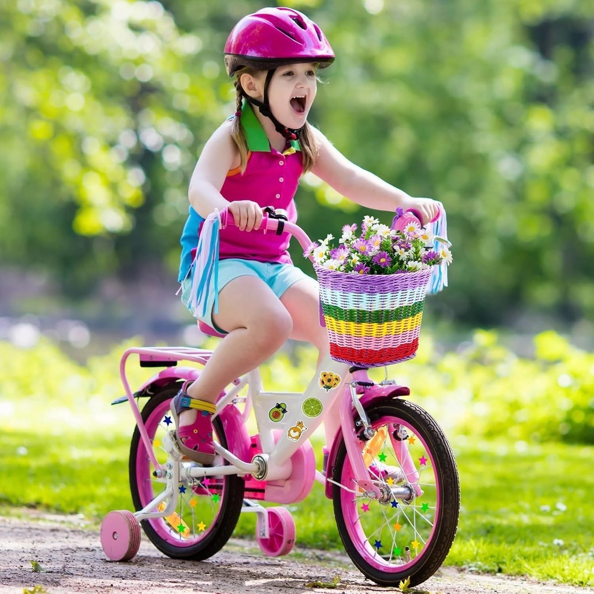 Waterdichte Afneembare Fietstas voor Kinderen - Duurzame Fietsaccessoires voor Jongens en Meisjes, School en Buitenactiviteiten - 21 x 16 x 16 cm, Ideaal voor Fietstochten en Picknicks