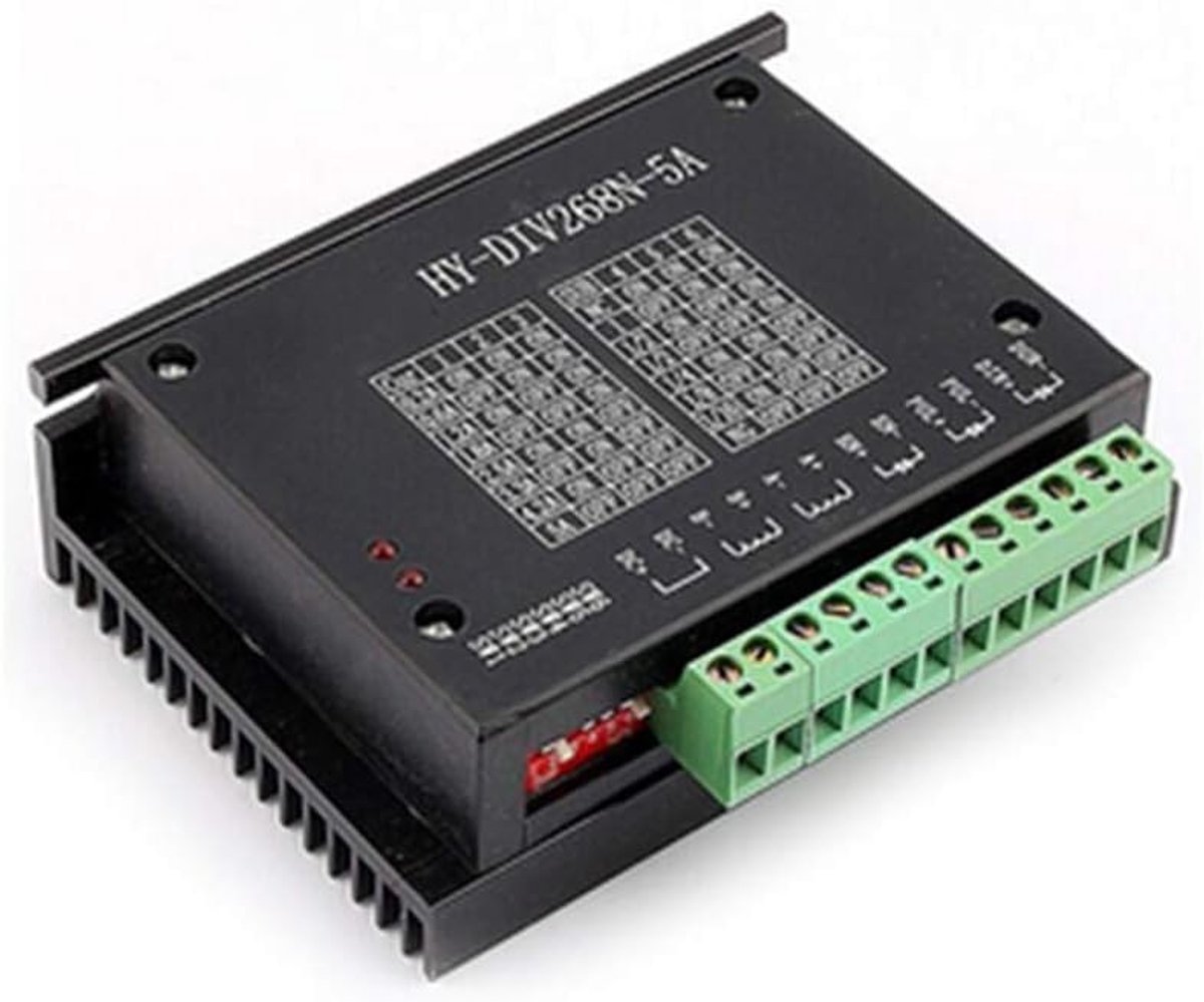 CNC Sturing voor Enkele As met TB6600 0.2-5A Hybrid Twee-Fase Stappenmotor Driver voor Precisie Bewerking