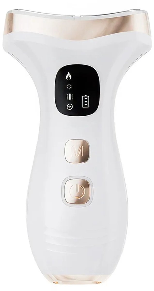 Deze 7-in-1 gezichts- en nekmassager is Geschikt voorzien van ledlampjes, 7 standen, microvibratie, 7 lichtkleuren en een warmte-/koudefunctie, waardoor hij geschikt is Geschikt voor alle huidtypen.