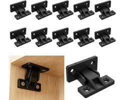 10 paar Keku Push in Plint Bevestigingsmiddelen Fittingen Push in Panel Clips AS Fittings Press Fit Panel Clips Verborgen Meubels Bad Panel Bevestiging ABS Quick Fit Board Connector voor Keukenkasten