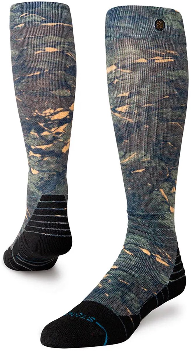 Stance Rompin Mid Poly Snow Sokken Grijs EU 43-46 Man