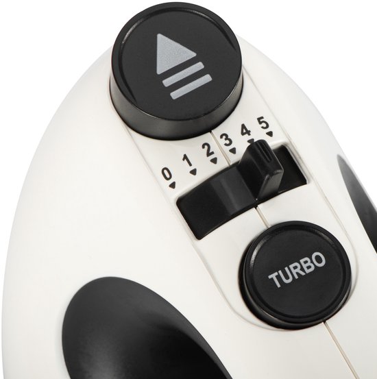 Avenido AV4235 Handmixer Keukenmixer - 750W Max - 5 Snelheden en Turbo - 6 RVS Opzetstukken - Deegmixer - Grijs van Avenido — afbeelding 5