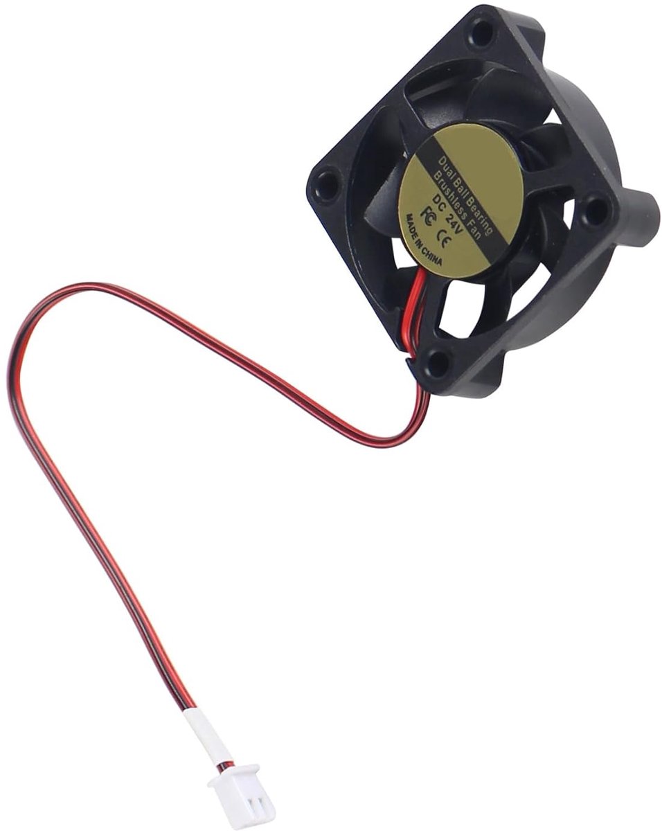 SV08 Onderdeel voor 3D-printer: moederbord ventilator koeling 40 * 40 * 10 mm DC 24V 4010 met kabel 7 inch voor SV08 Silent Board Cooler