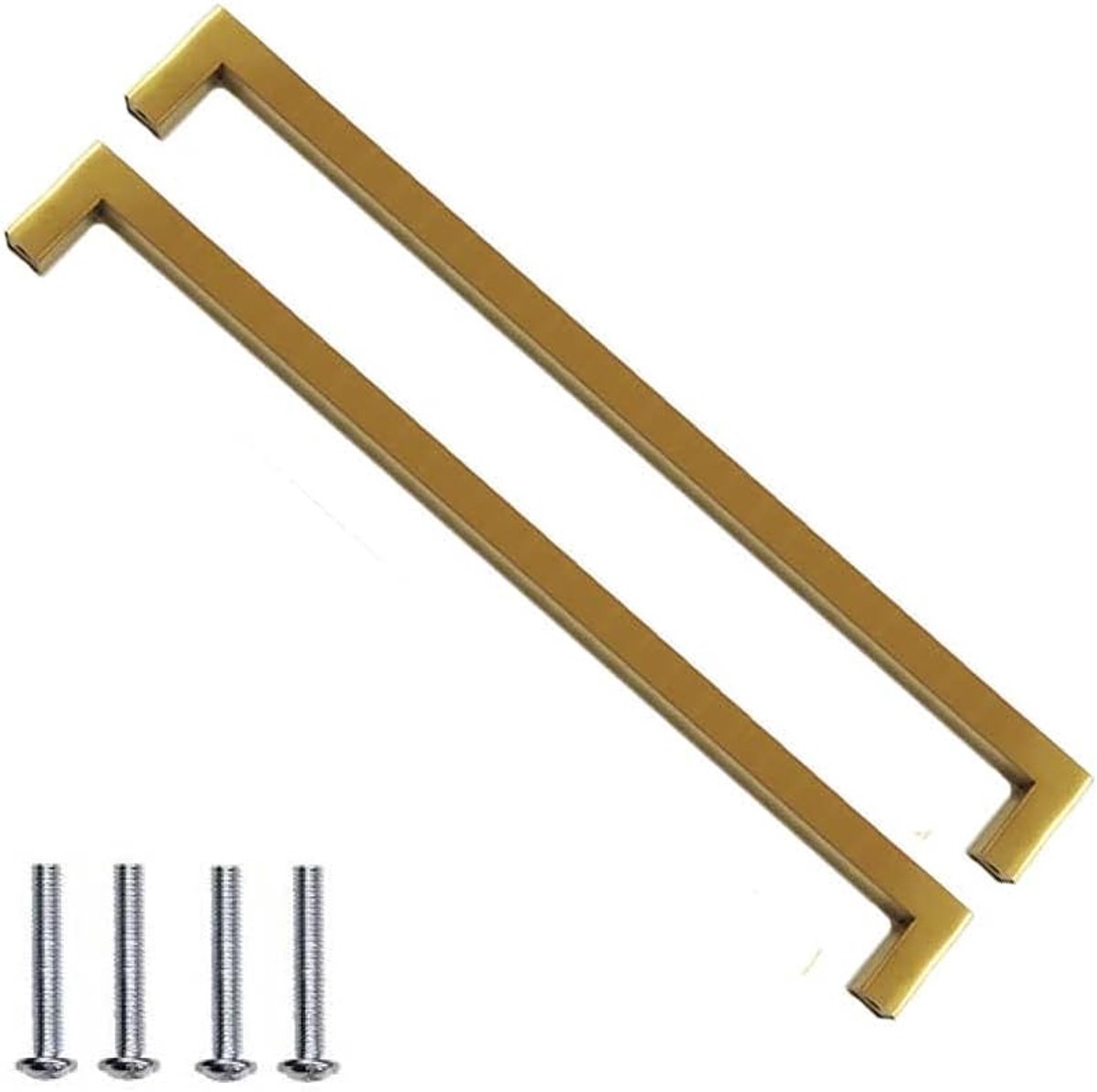Meubelgrepen Meubelgreep, Boorgatafstand 288 mm, 2 Stuks, Gouden