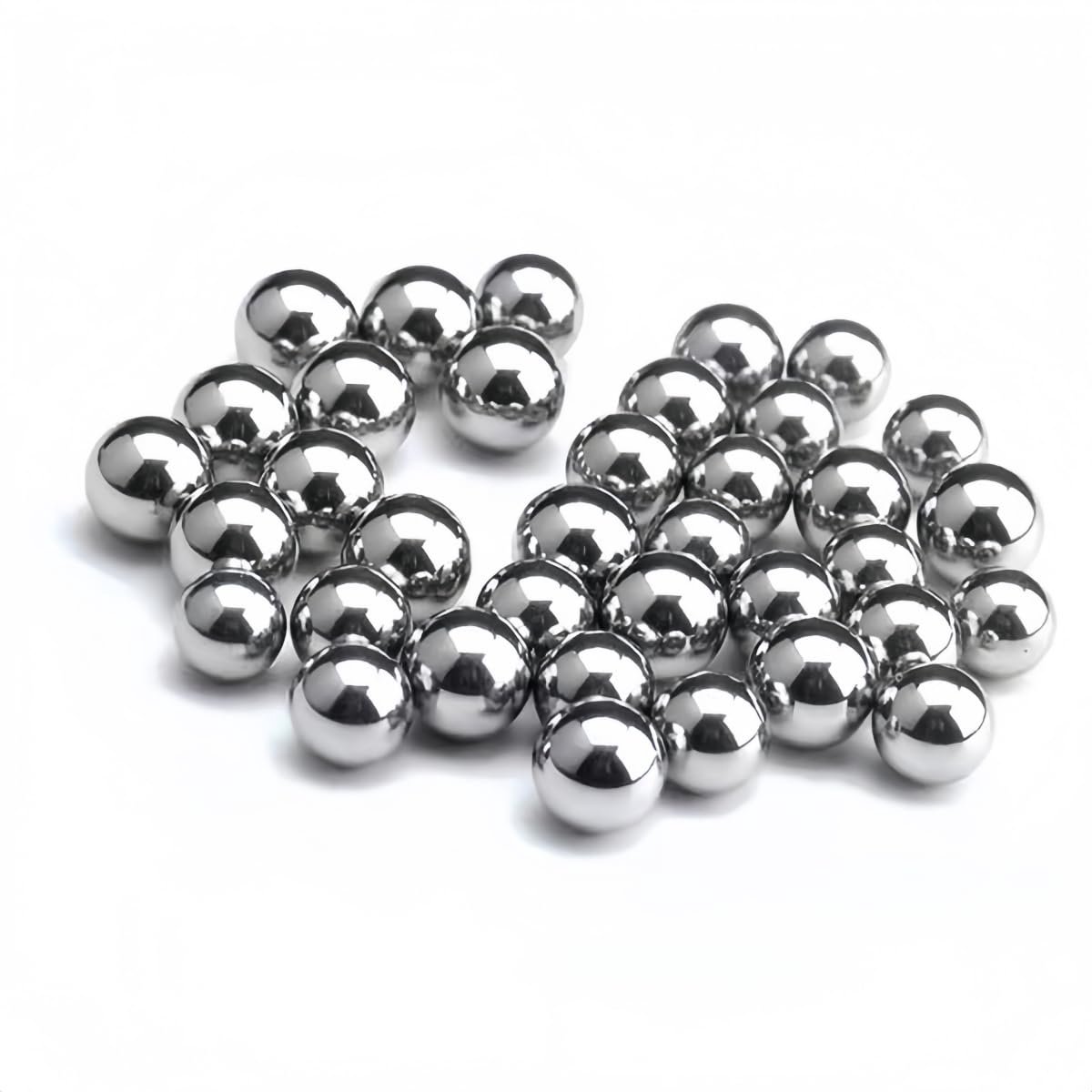 Precisieballen van roestvrij staal, solide gepolijste ballen, diameter 3 mm (500 stuks)