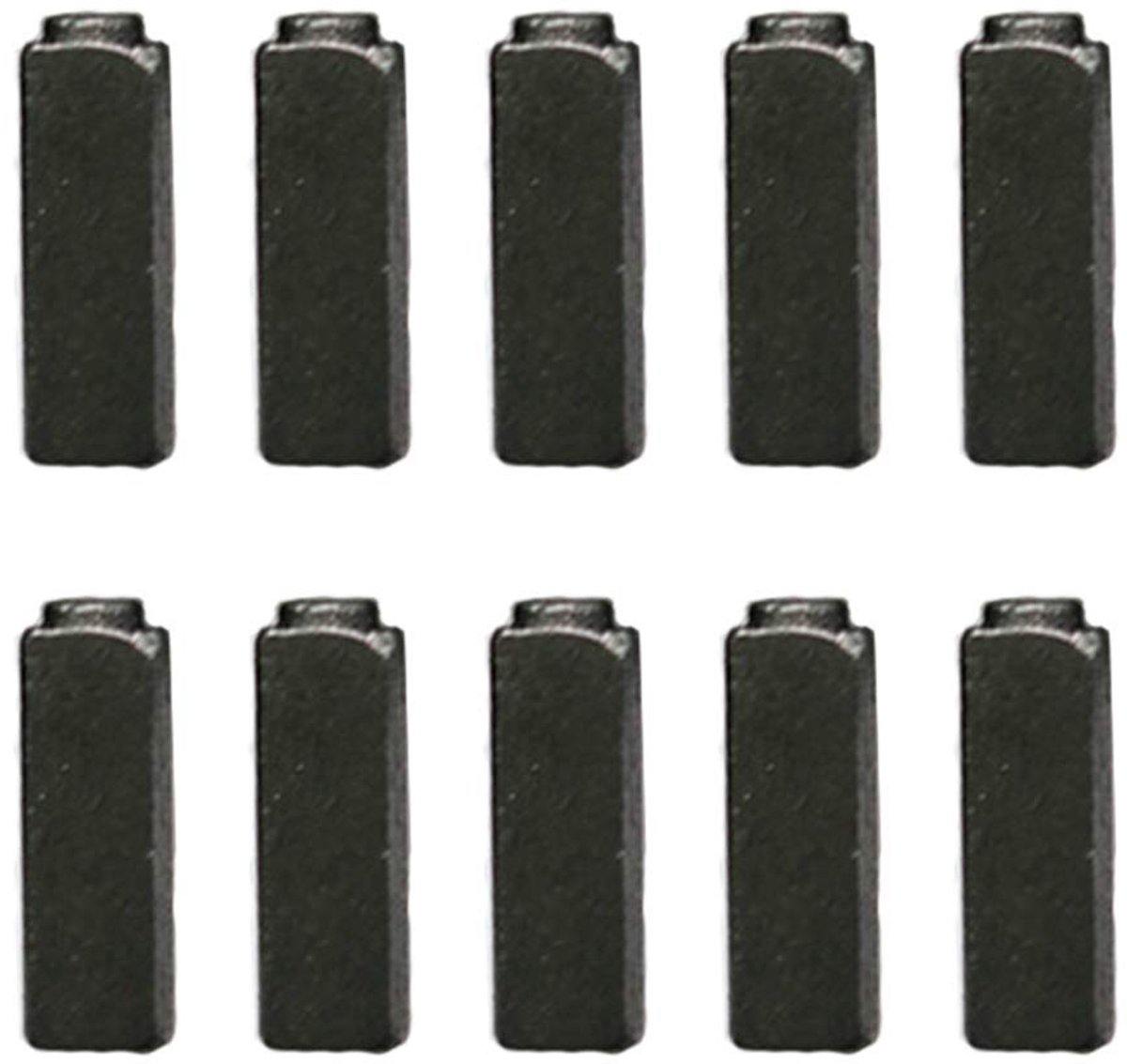 Koolborstels voor elektrisch gereedschap in verschillende maten, 4 x 5,5 x 17 mm, 10 stuks
