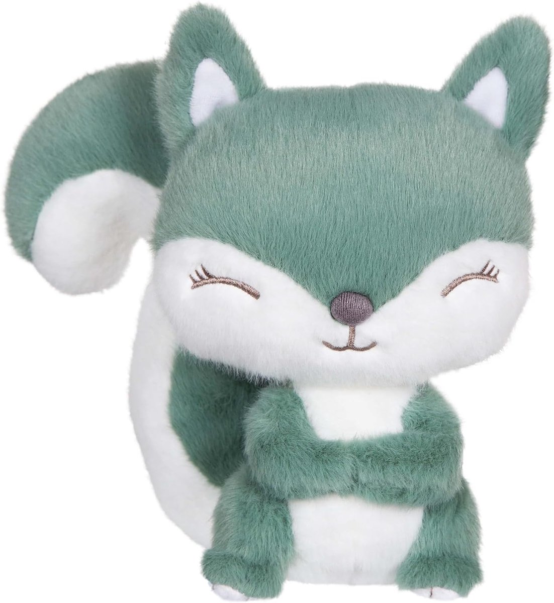 – KNUFFEL EEKHOORN COLOR - 15 CM – BLAUWGROEN