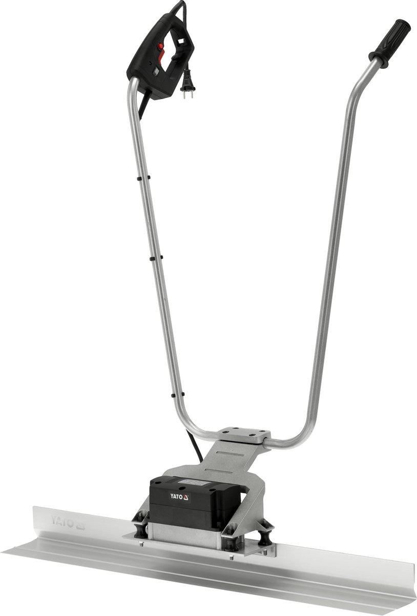 Elektrische Afwerkspaan met 1 Meter Aluminium Profiel - 240W Trilrei & Beton Trilnaald - Spaan voor Egaliseren en Ontluchten van Beton, Stroken, Vloeren & Dekvloeren - IPX4