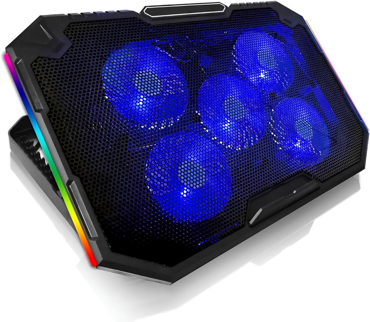 Ploutos® Laptop Cooler - Laptop Cooling Pad - Laptop Koeler - Zwart- 42cm x 28cm x 4cm