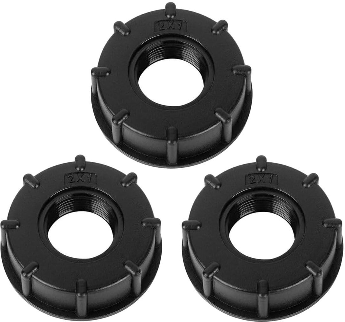 Omgoods - IBC Tank Connectoren Set van 3