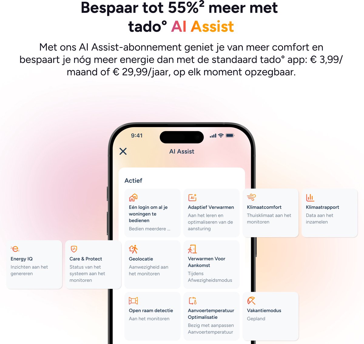 tado° Draadloze Slimme Thermostaat X (2e gen.) Starterskit - OpenTherm & Relay - Matter, Google Home, Alexa & Apple Home - Wit thumbnail 4