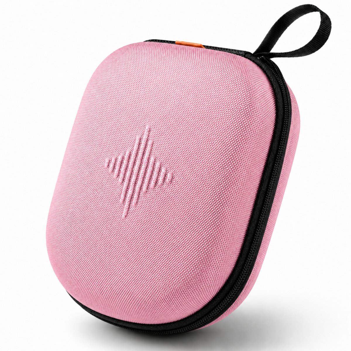 Sounix Koptelefoon Hoes - Harde Beschermcase voor JBL, Sony & Bose Koptelefoons - Waterafstotende Opberghoes met Draagband - Roze