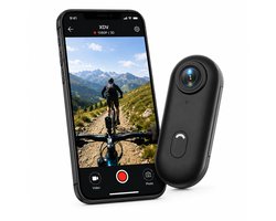 Mini Action Camera 1080P HD – Bodycam met 120° Groothoeklens, Magnetische Clip & Lanyard – Handsfree POV Camera voor Fietsen, Motor, Reizen, Vloggen, Dashcam & Huisdieren