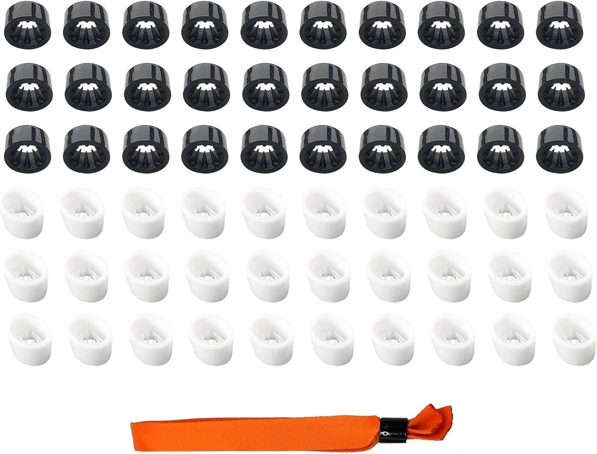 Ovalen plastic sluiting voor textielriemen - 60 stuks, duurzame bevestiging, veelzijdig gebruik, handige accessoires