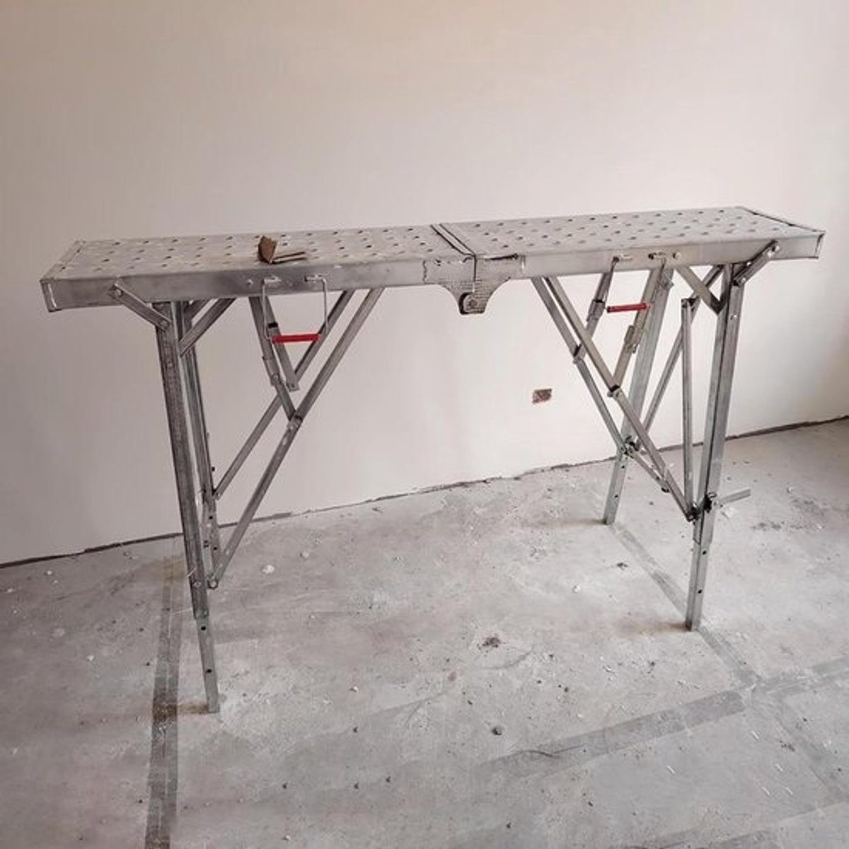 Verstelbare Steigers - Werkplatform - Klus Klussen - Inklapbaar en Draagbaar - 160 x 25 cm - Staal