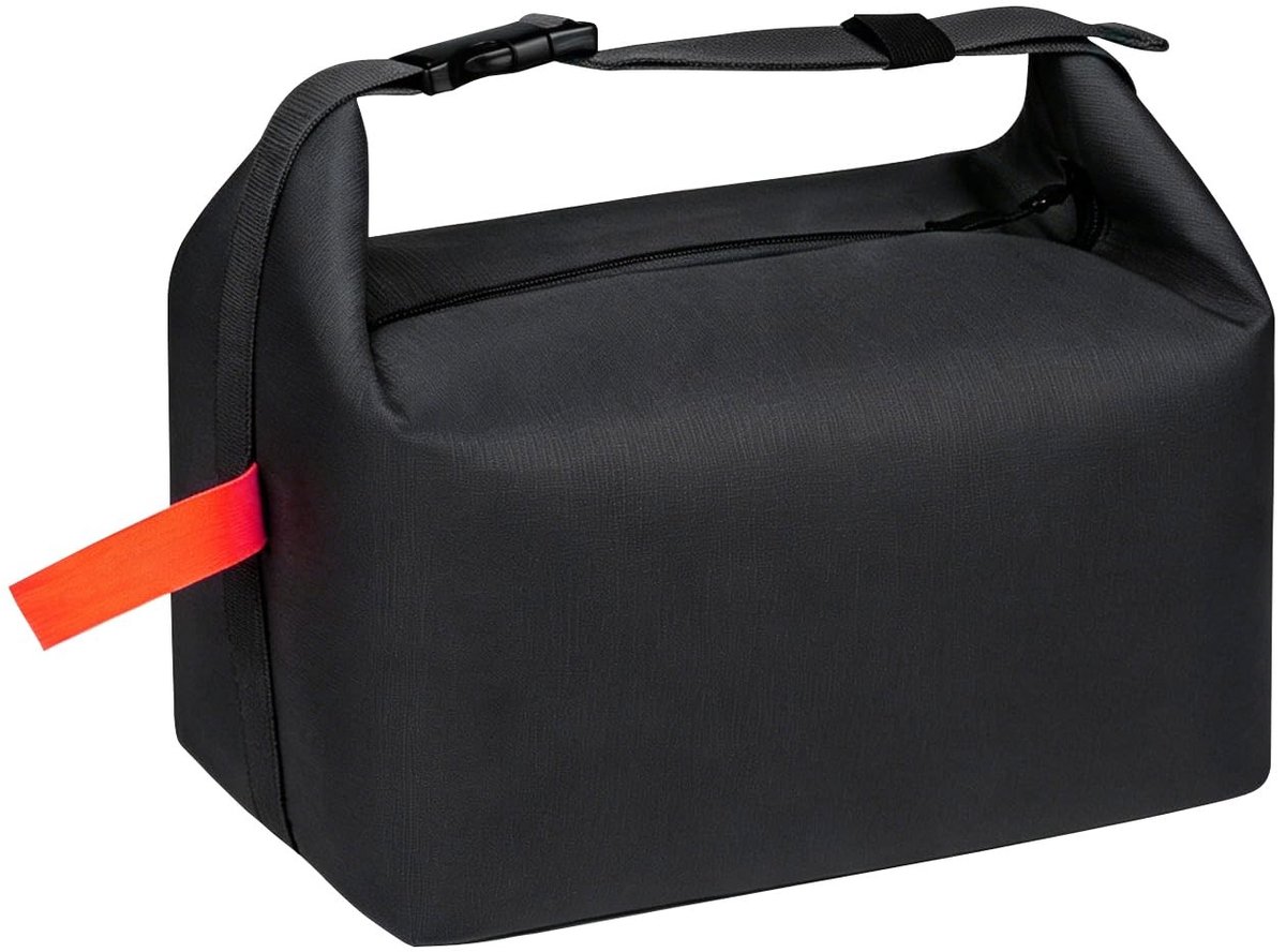 Geïsoleerde lunchtas - Lekvrije thermische koelcontainer - Zwart