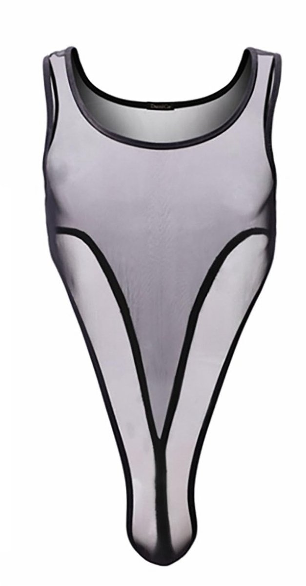 Body Shaping Kleding voor Mannen - Transparante Overalls