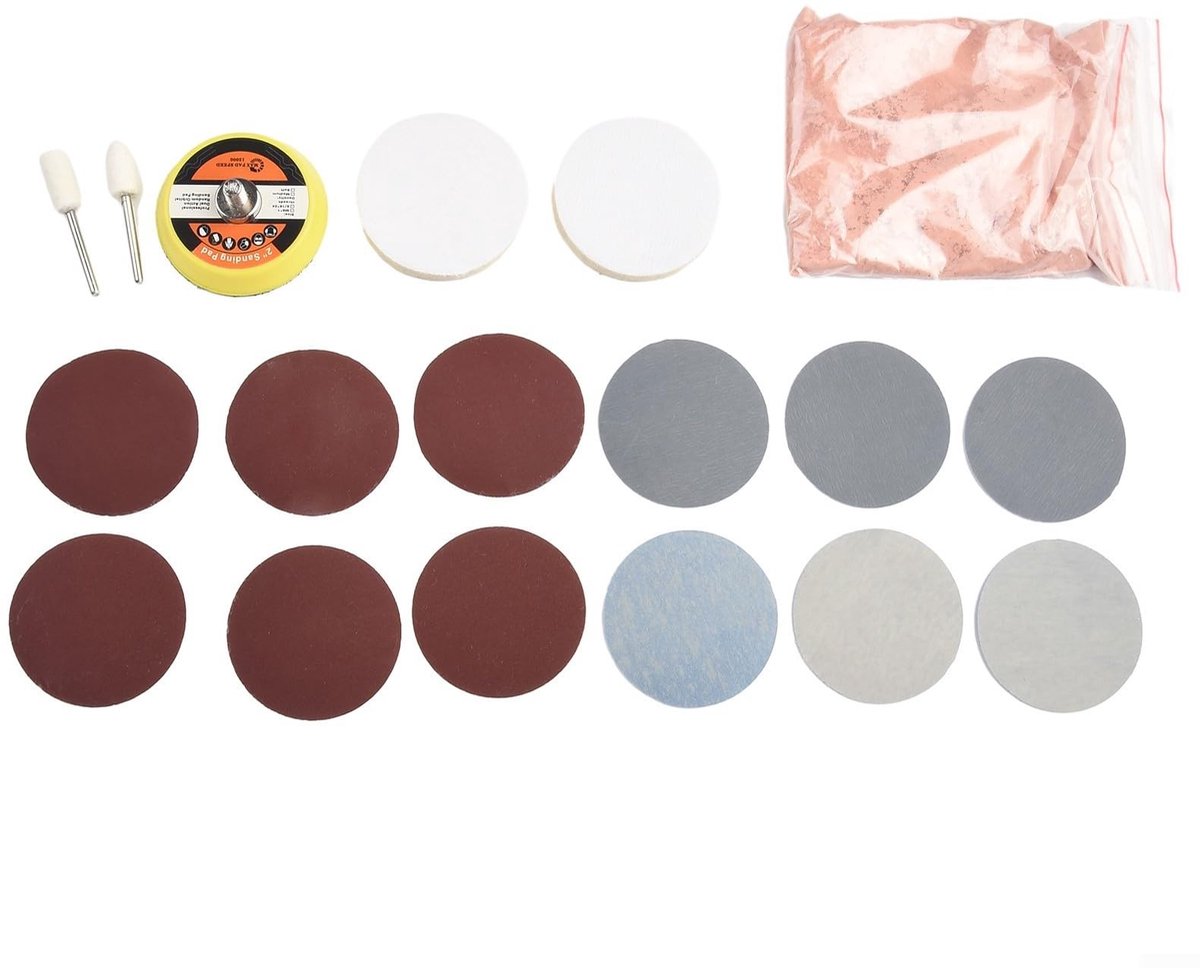 Glas Krassen Verwijderaar Kit - Ceriumoxide 20g