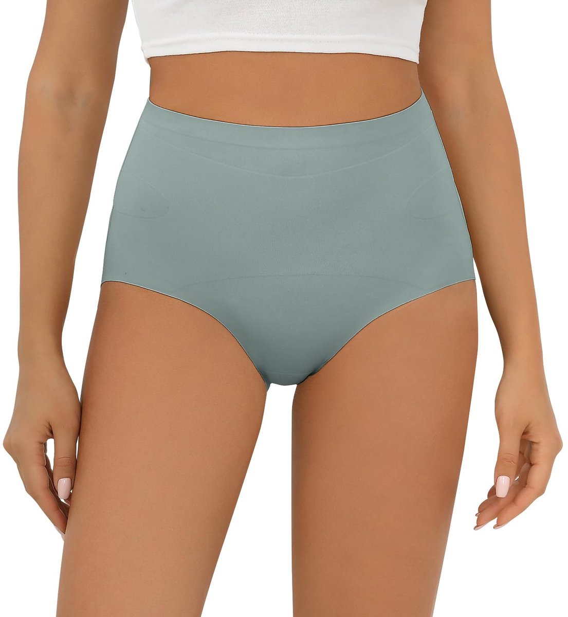 Shapewear Ondergoed voor Dames - Hoge Taille, Tummy Control, Groen