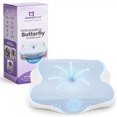 Slaapspeciaal Butterfly - Vlinderkussen - 60x40 cm - Ergonomisch Hoofdkussen voor Nekklachten - Geschikt voor Rug-, Zij- en Buikslapers - In Hoogte Aanpasbaar