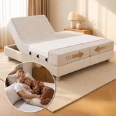 Bedbinder DeLuxe Matraswig met 3 Verstelbare Banden - Liefdesbrug Tussenstuk tegen Kier en Naad | Matras Verbinder Bedbrug Matrasbrug Pont d'Amour | Antislip Beddenverbinder Boxspring Topper