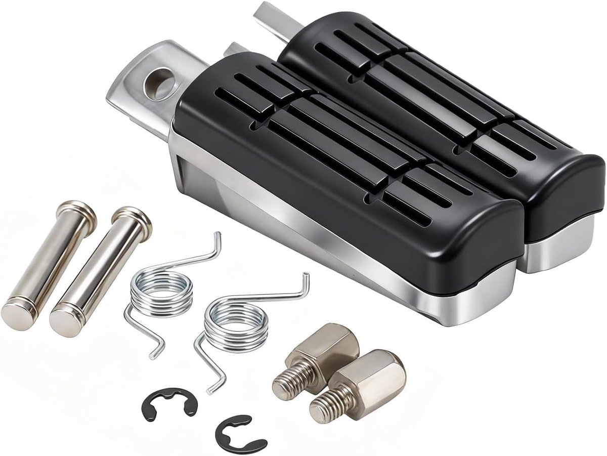 Voetsteunen voor Motorrijders Geschikt voor MT03, MT07, XJ6, TDR125R, FZ6 en FZ1 - Verbeter Grip en Comfort