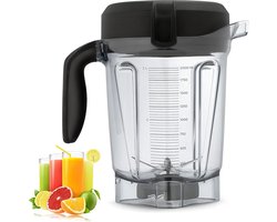 Citruspers met afsluitdeksel, roestvrijstalen lemmet voor Vitamix 750, 5300, 5200 en E310, ideaal voor sap en smoothies
