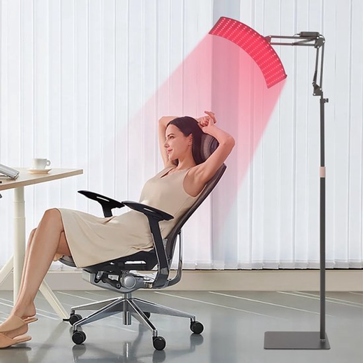 Infraroodlamp Rood Licht - 220V - 9,45x15,35 Inch - Metaal - Voor Therapie En Ontspanning