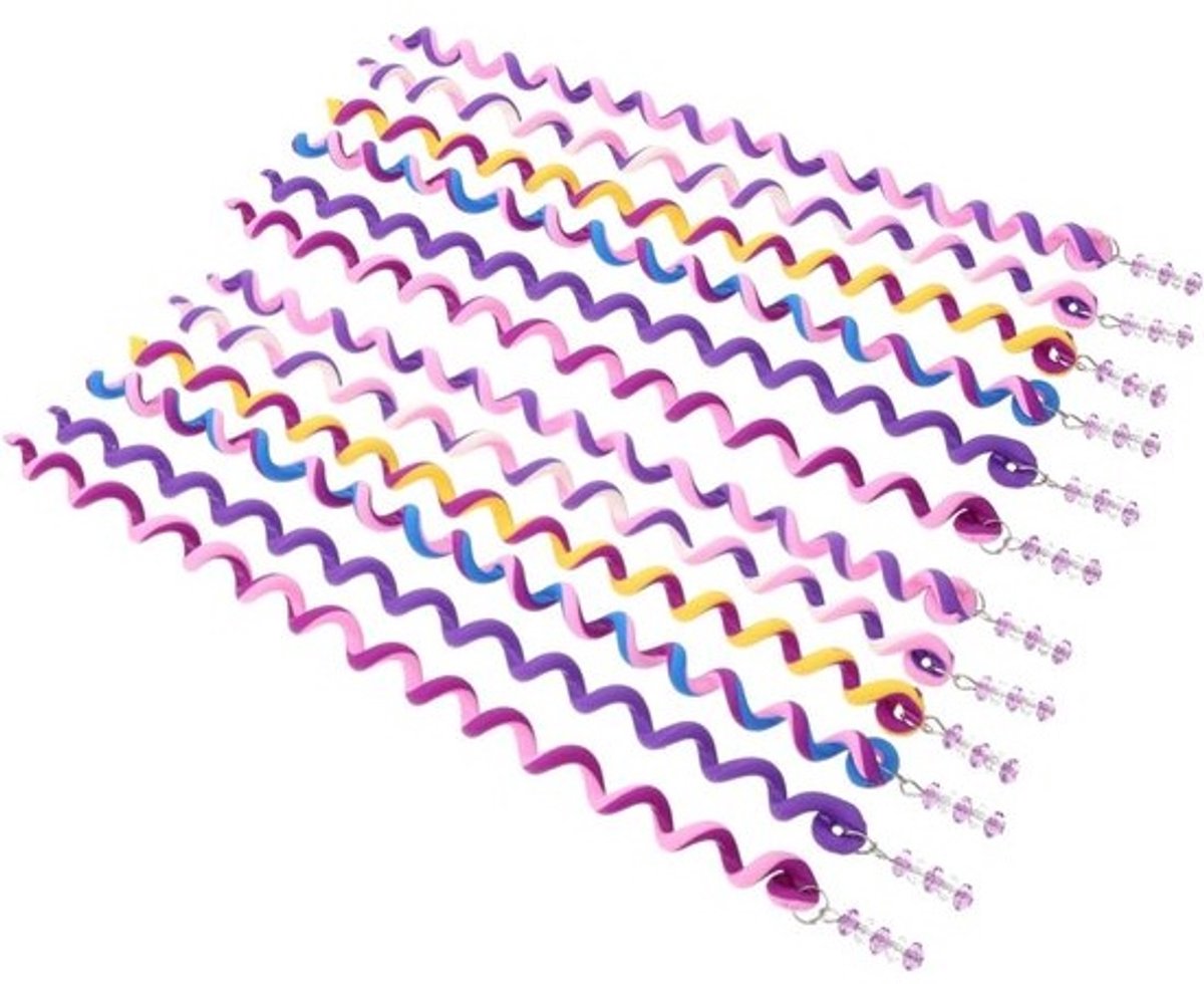 Haarstyling Vlechtclips - Krultang Haarspelden - Haar Vlechten - Spiraalvormig Ontwerp - 243 x 1 x 1 cm - Niet gespecificeerd
