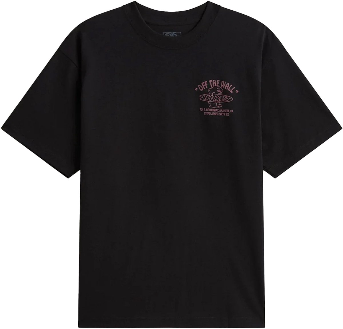 Vans food spot t-shirt in de kleur . Zwart