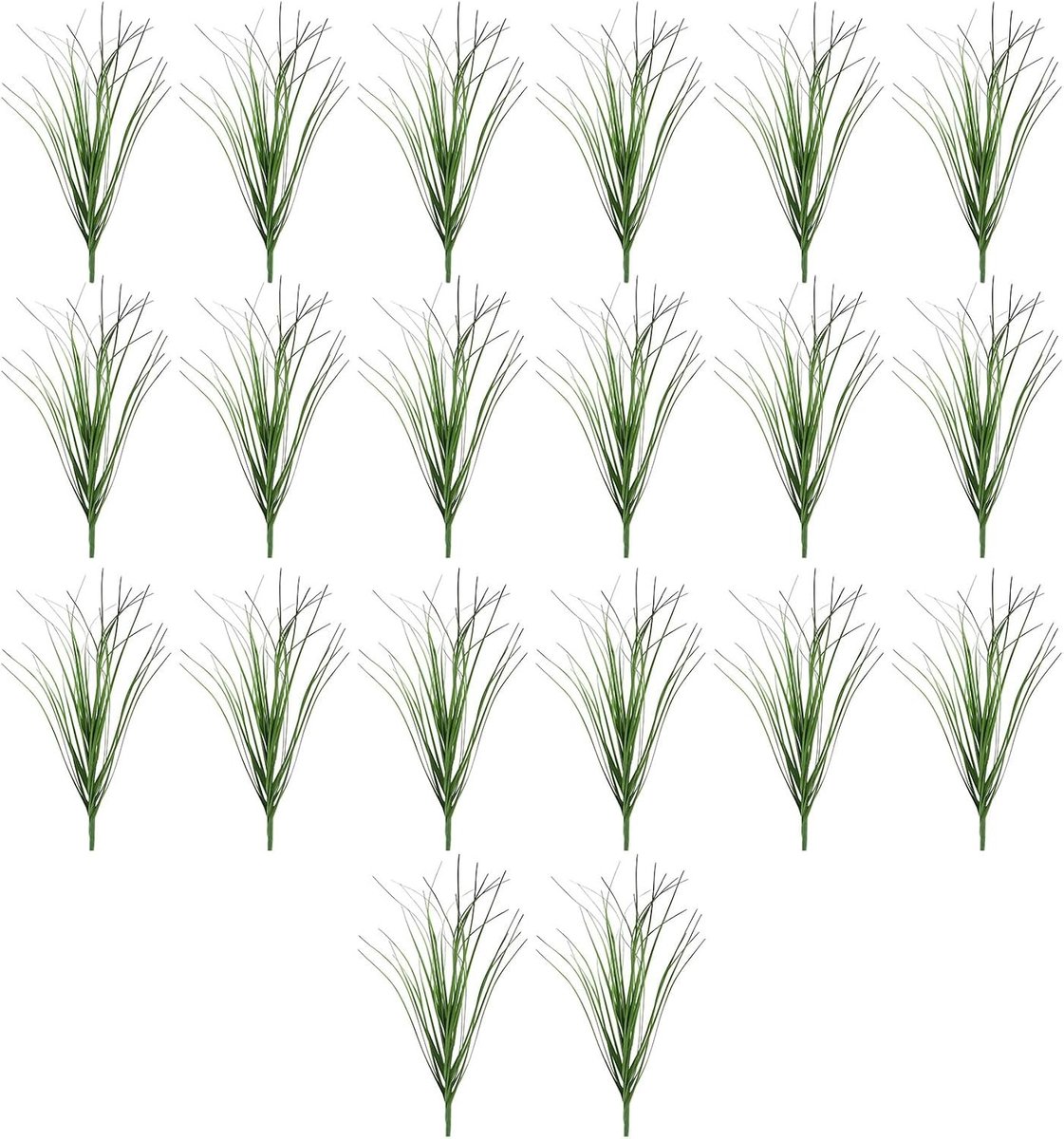 20 Bundels Kunstgras voor Buiten 30 cm - Weerbestendig, UV-bestendig en Natuurlijke Look voor Tuin, Balkon en Terras