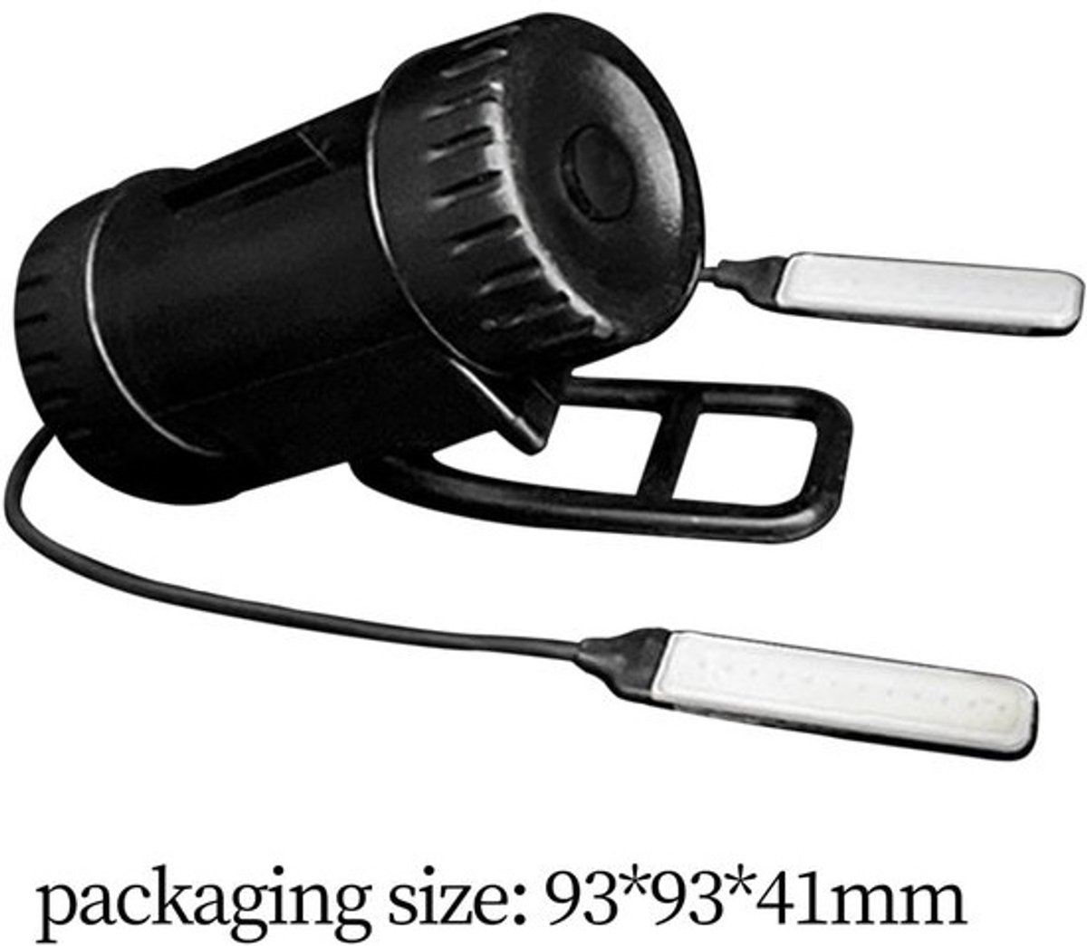 Fiets Koplamp - Fietslicht LED - Veilig Fietsen - Breed Verlichtingsbereik - 15m Bereik - Zwart