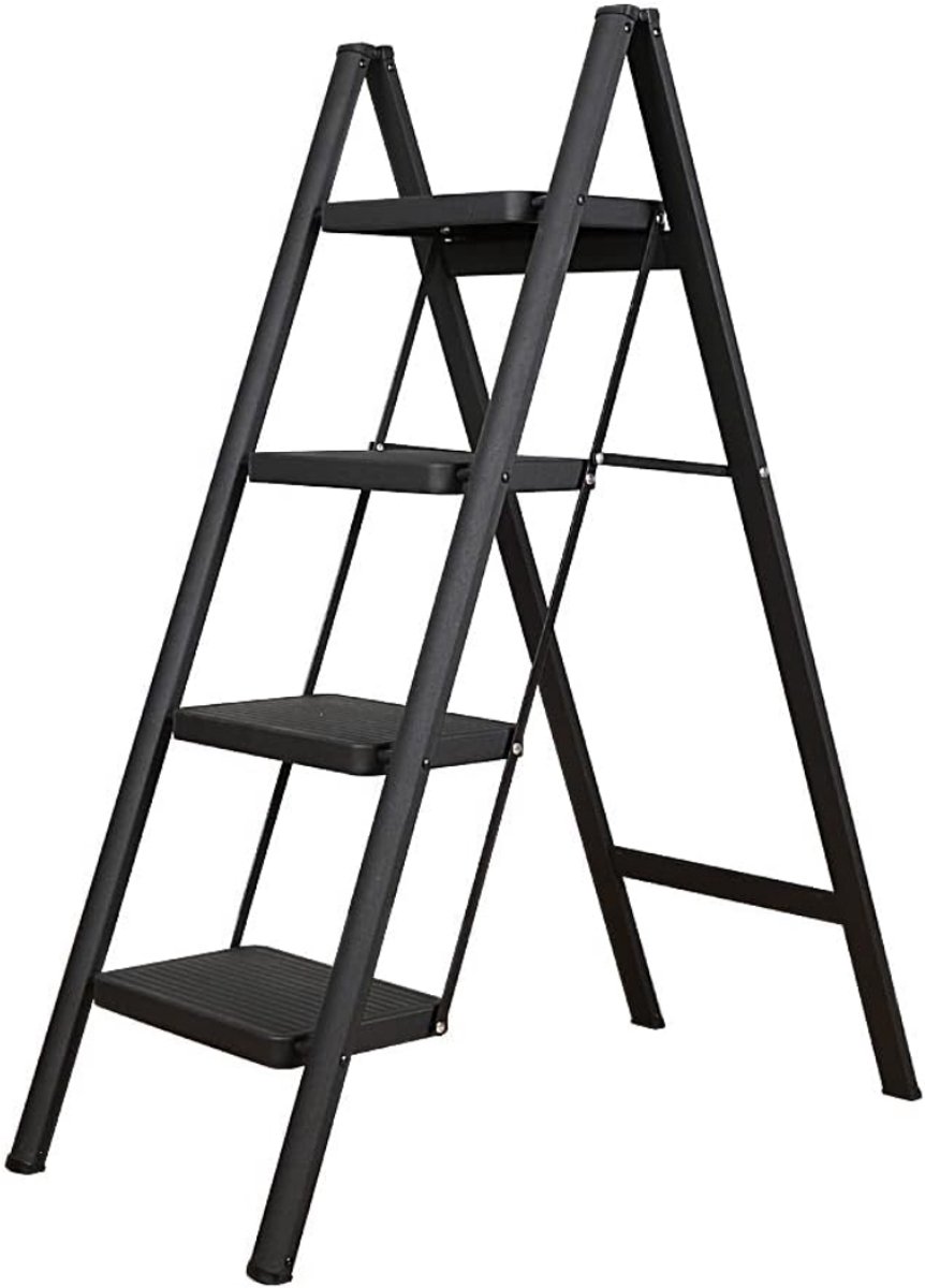 VH Supplies® Huishoudtrap 4 Treden - Keukentrap - Trap Ladder - 150kg Draagkracht