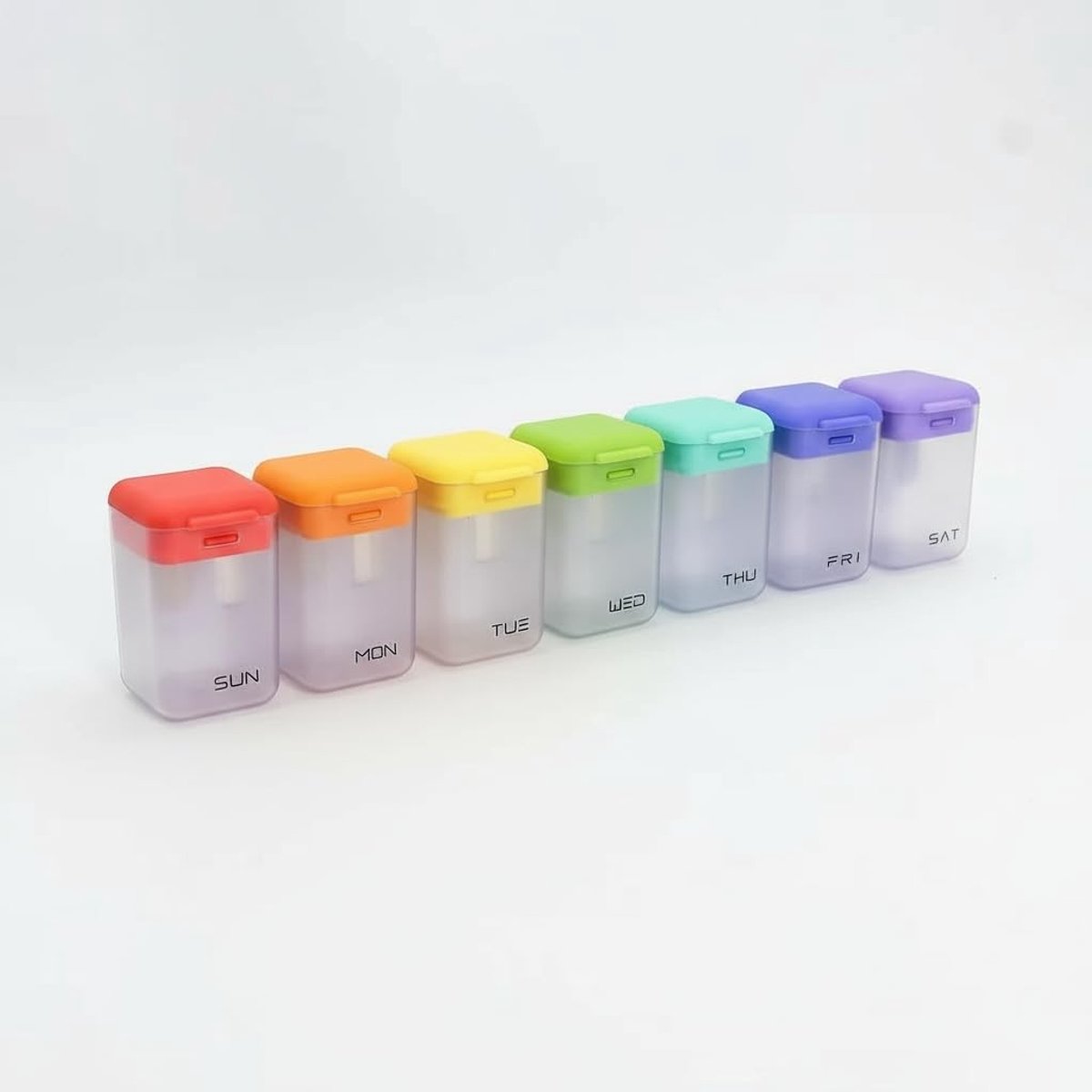 Wekelijkse pillenorganizer - Magnetische en verwijderbare medicatiedispenser voor 7 dagen