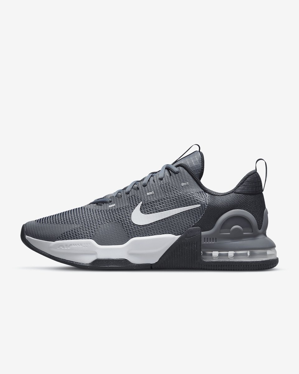 Nike Air Max Alpha Trainer 5 – Smoke Air Max Alpha Training Heren Sneakers voor Mannen Grijs