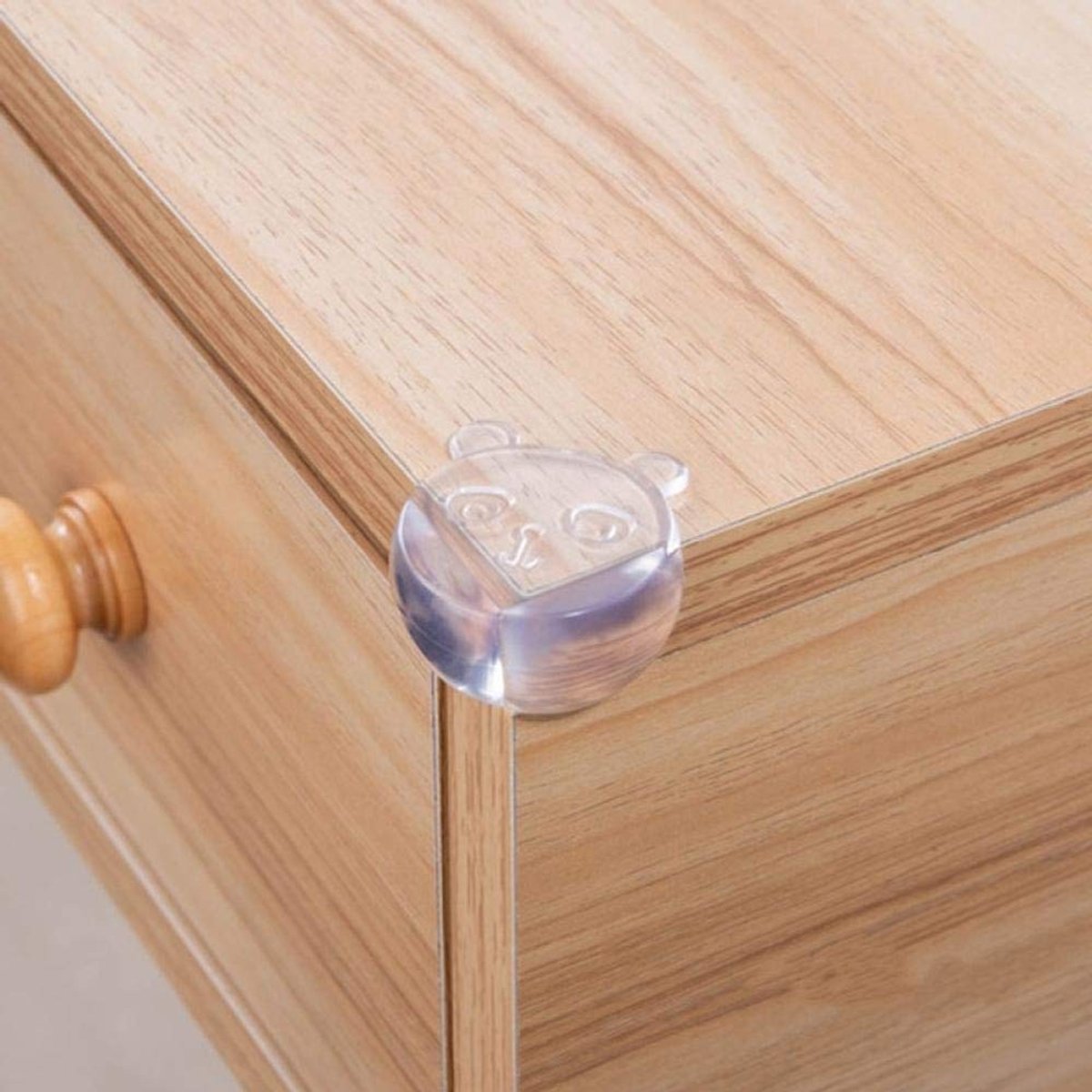 Hoekbeschermers voor kinderen - 10 stuks transparant silicone