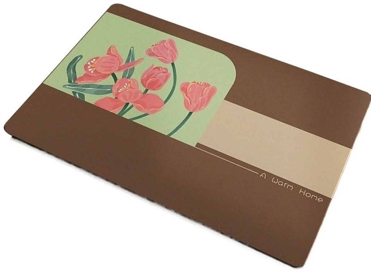 Toiletmat - Vlekbestendig en Antislip - Lotus