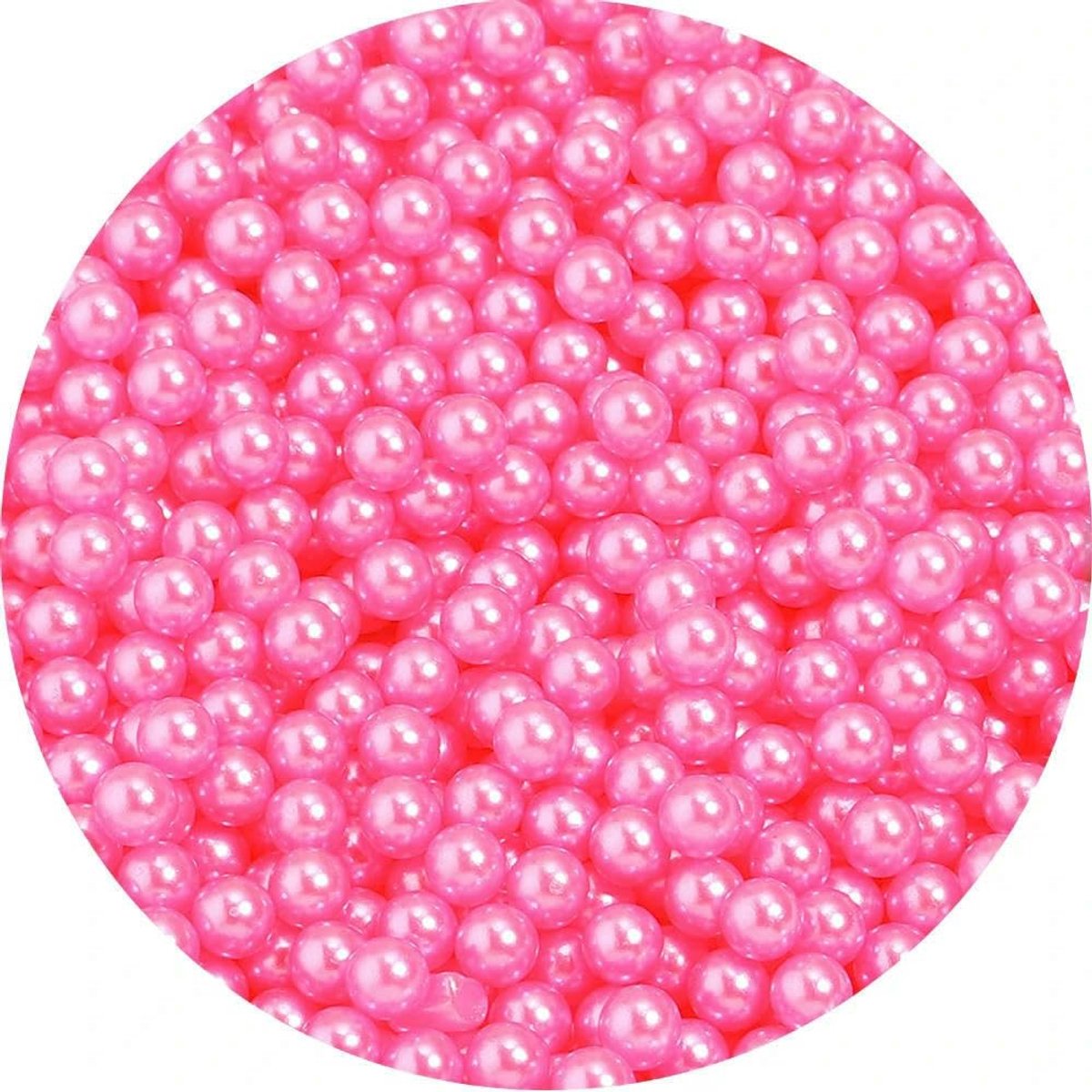 Imitatieparels zonder Gaatjes - Perzikrood - 5 mm, 500 stuks