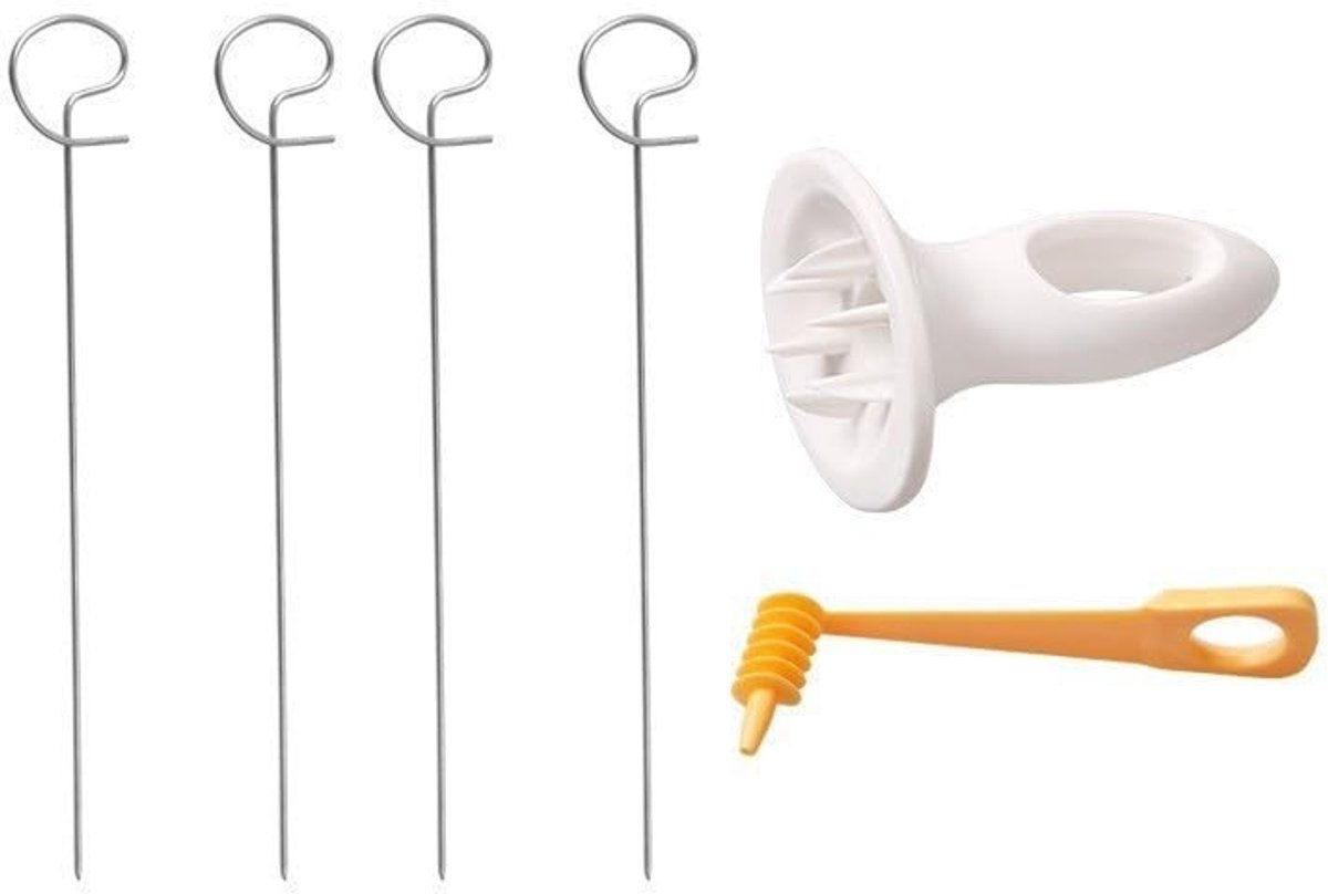 Spiral Cutter voor Groenten - Set van 2 met Handgrepen