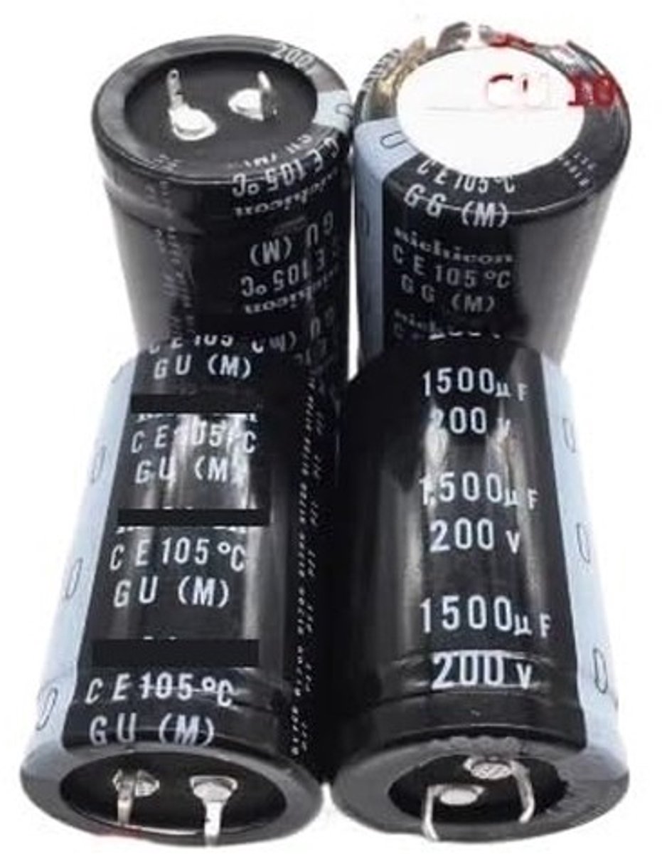 Condensator - 200 V, 1500 UF, 30 x 50 mm