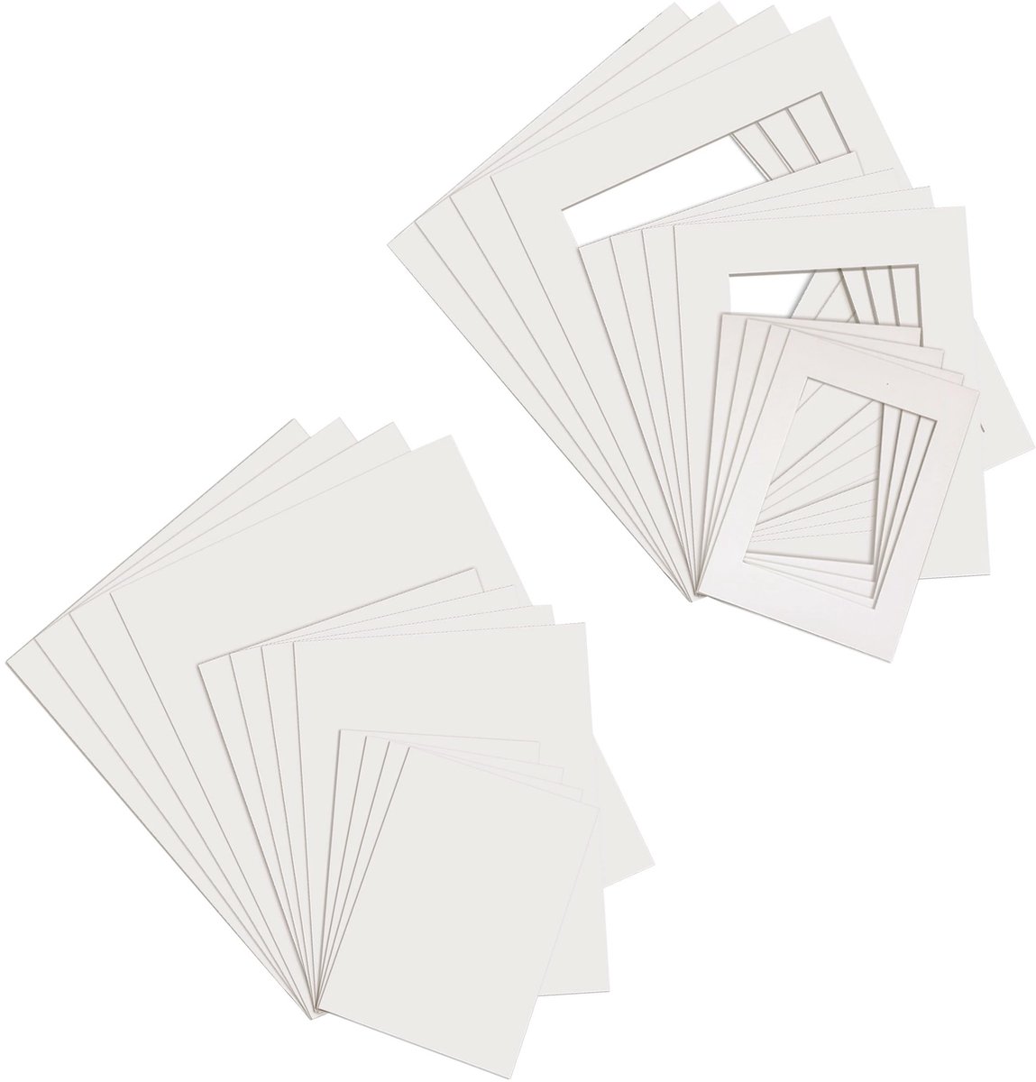 Passe-Partout Set - Beige - 24 Stuks - 3 Maten