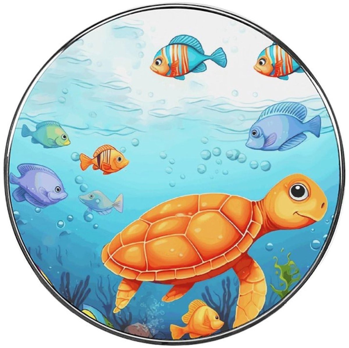 Koelkast Magneet - Leuke Schildpad en Vis - Decoratief