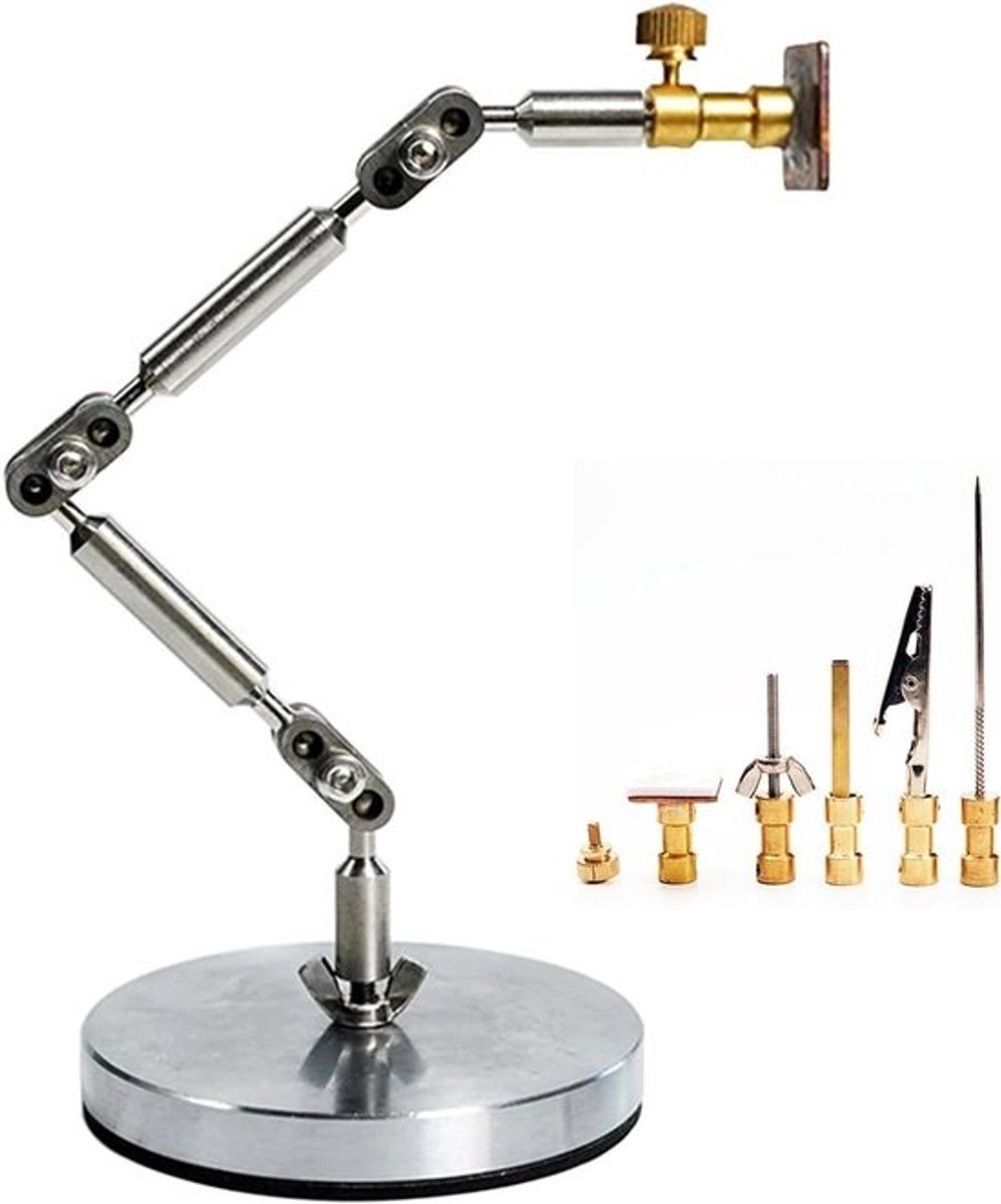 Stop Motion Rig - Animatie Armatuur - Creatieve Projecten - Verstelbare Arm - 25 cm Arm - Zilver