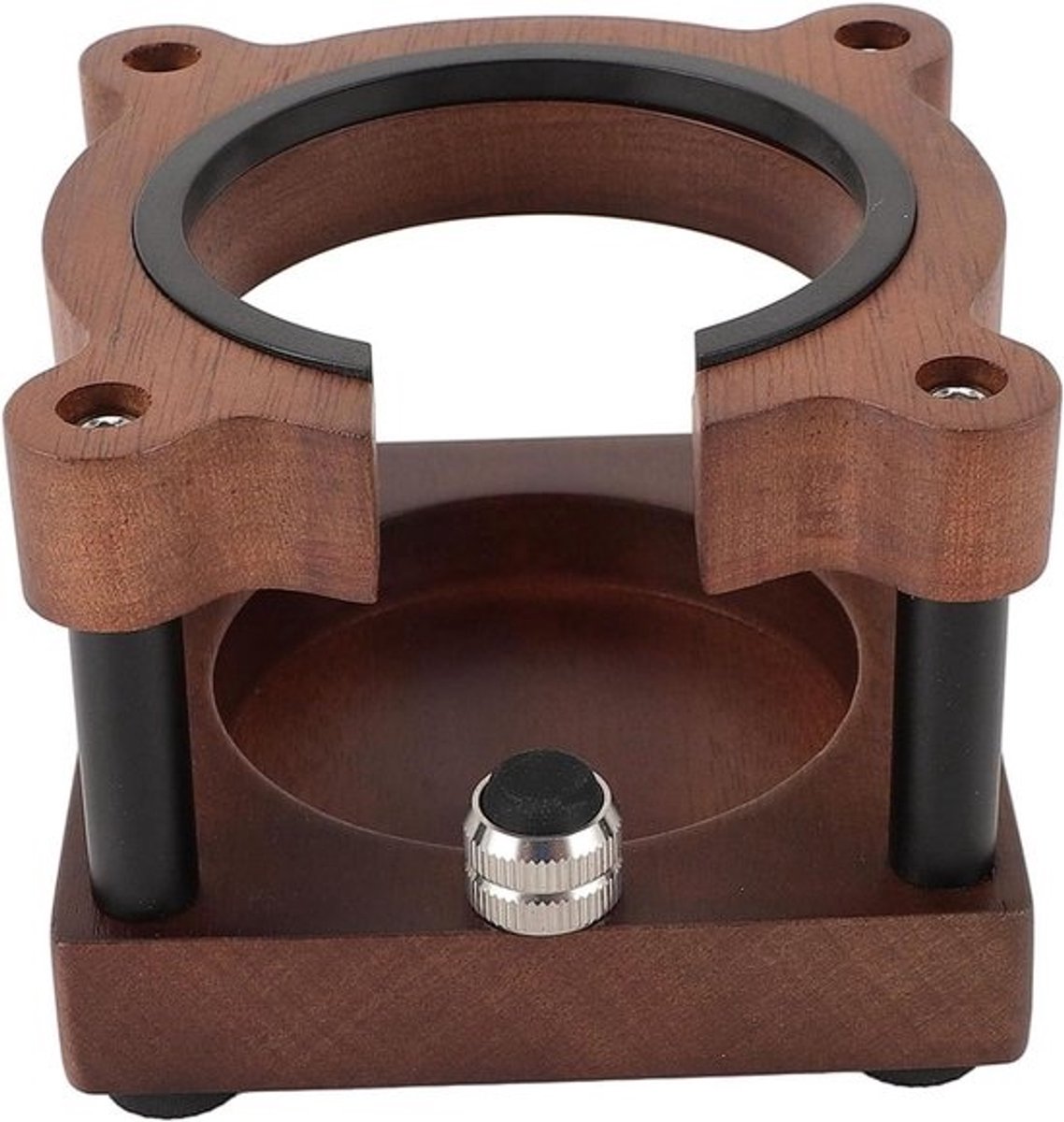 Koffie Tamper Stand - Tamping Station - Koffie Zetten - Veelzijdige Portafilter Houder - 10 x 10 x 7 cm