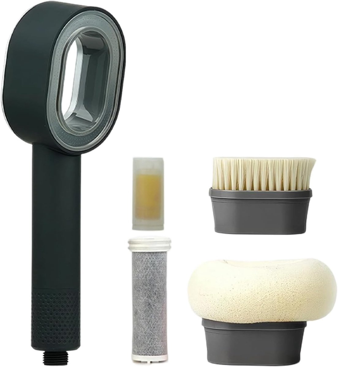 3-in-1 Doodle Douchestraal met Hoge Druk en Filter tegen Kalk, Verwijdert Hard Water en Zware Metalen voor een Optimale Douche-ervaring