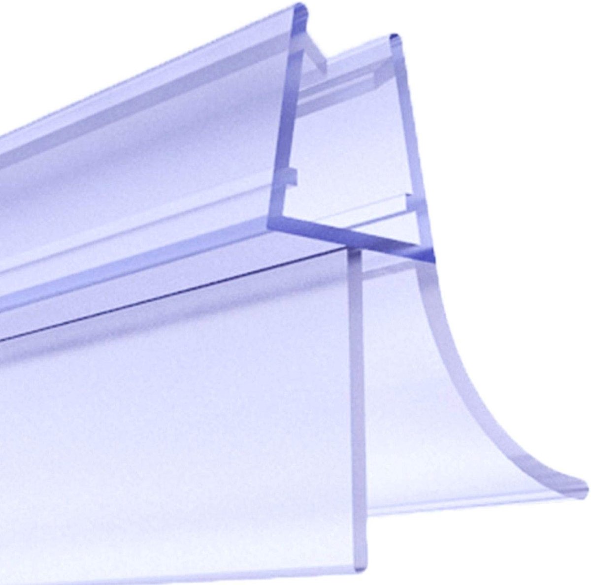 Douche Seal 2 x 80 cm - Waterafstotende Rubberlip voor 6-8 mm Glas
