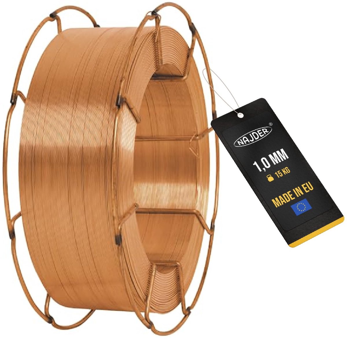 Lasdraad ER70S-6 - 1 mm - 15 kg voor MIG/MAG proces