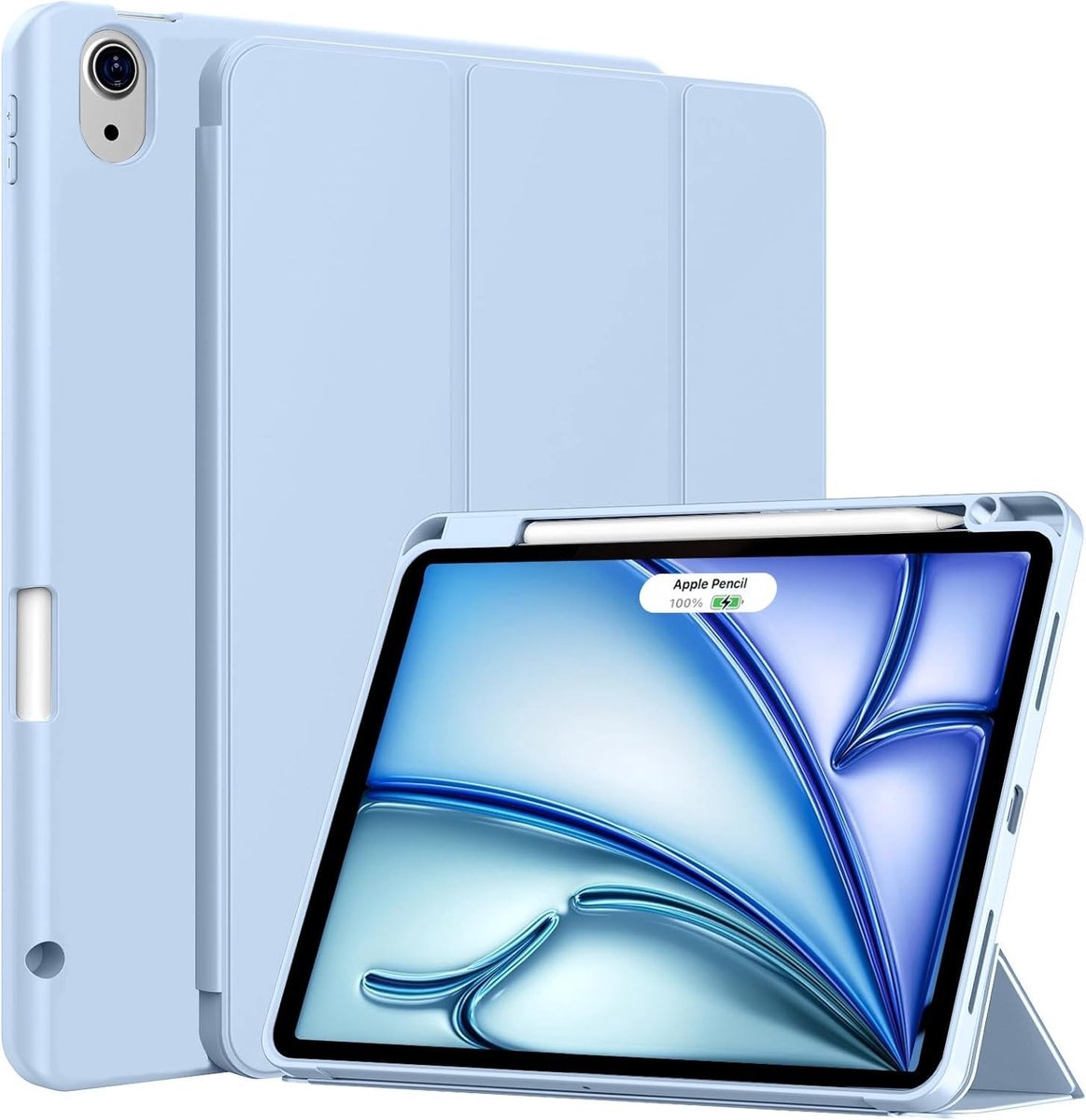 Tabletcase voor iPad Air 11 inch - Lichtblauw
