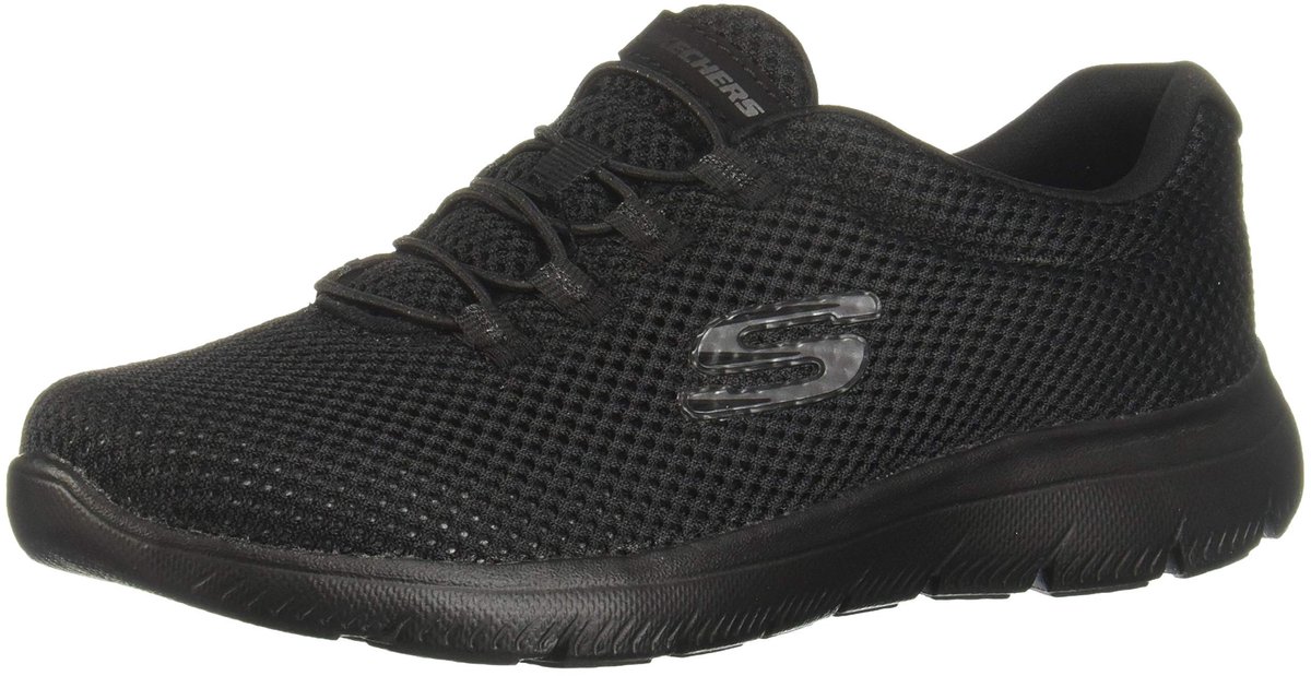Dames Trainers - Bungee-veters - Zwart